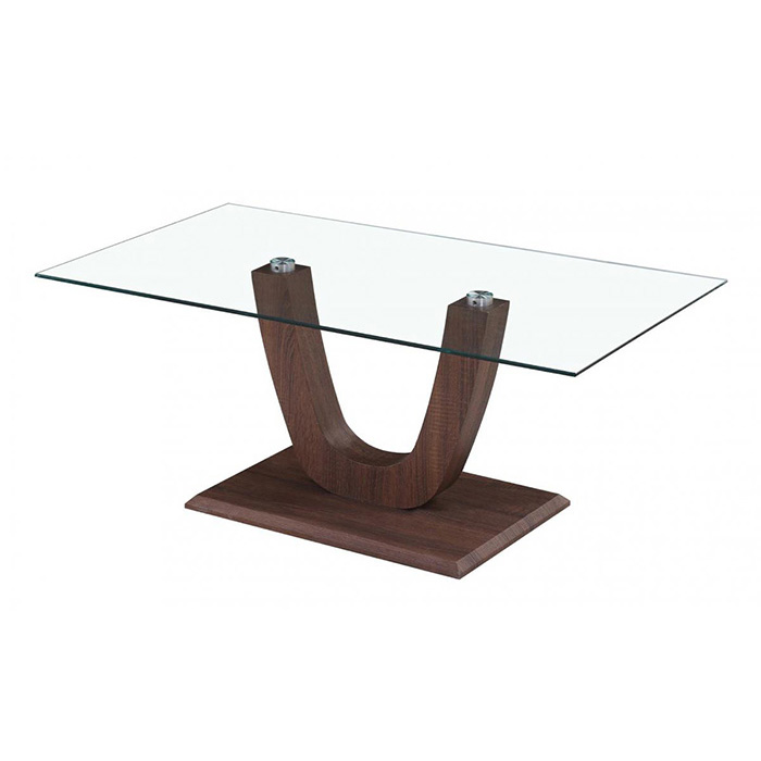 Capri Glass Top Coffee Table